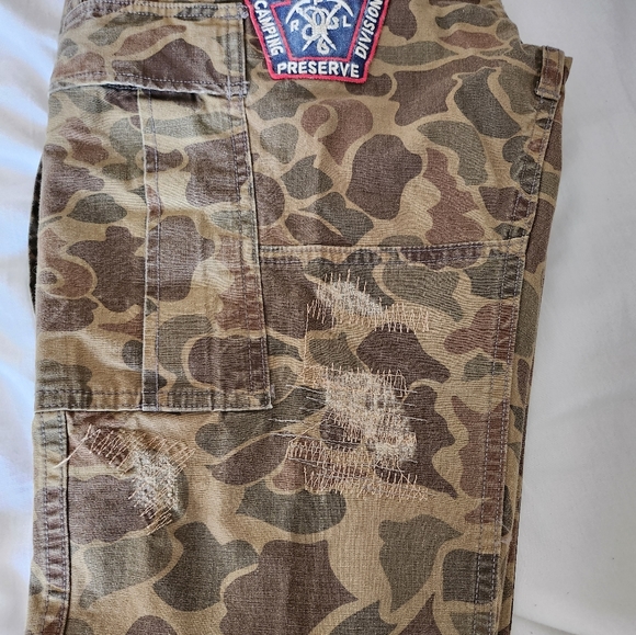 Polo Ralph Lauren Voyager Patchwork Camo Utility Cargo Pants. New with tags. - Picture 12 of 14
